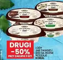 Wafelek Koral Lody Jak Dawniej oferta