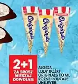 Wafelek Algida Lody Rożki Originals oferta