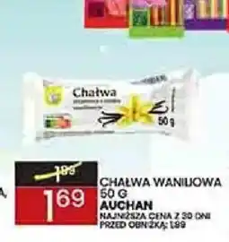 Wafelek Auchan Chałwa waniliowa oferta