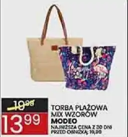 Wafelek Modeo Torba plażowa oferta