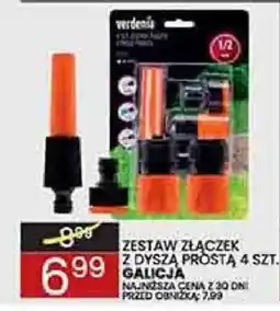 Wafelek Galicja Zestaw złączek z dyszą prostą oferta