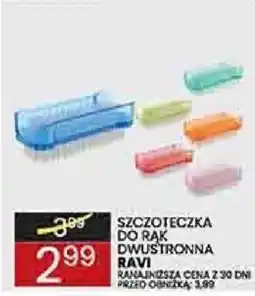Wafelek Ravi Szczoteczka do rąk dwustronna oferta