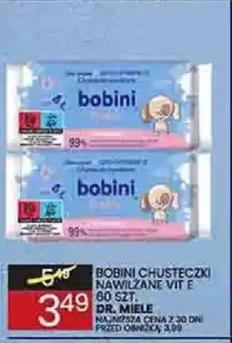 Wafelek Bobini Chusteczki nawilżane Vit E oferta