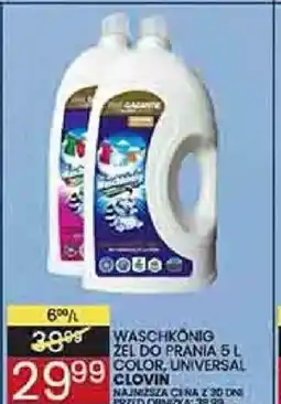 Wafelek Waschkönig Żel do prania oferta
