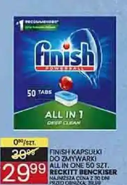 Wafelek Finish Kapsułki do zmywarki All in One oferta