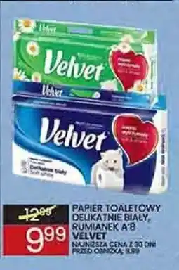 Wafelek Velvet Papier toaletowy delikatnie biały, rumianek oferta