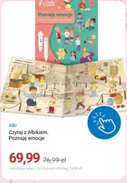 Smyk Książka Albi Czytaj z Albikiem. Poznaję emocje oferta