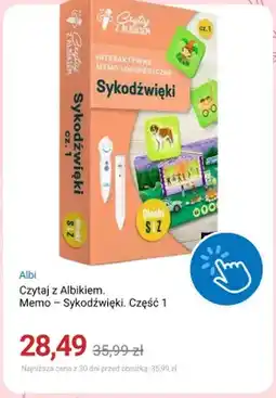 Smyk Czytaj z Albikiem. Memo - Sykodźwięki. Część 1 Albi oferta