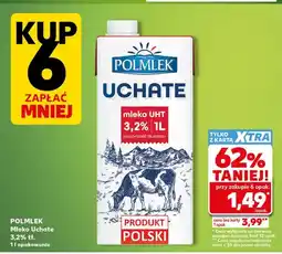 Kaufland Mleko UHT Uchate 3,2% POLMLEK oferta