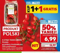 Kaufland Pomidory truskawkowe K-Stąd Takie Dobre oferta