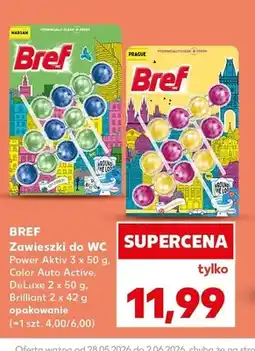 Kaufland Zawieszki do WC Bref Power Aktiv oferta