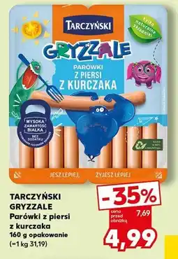 Kaufland Parówki z piersi z kurczaka Tarczyński Gryzzale oferta