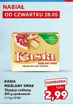 Kaufland Tłuszcz roślinny Kasia Maślany Smak oferta