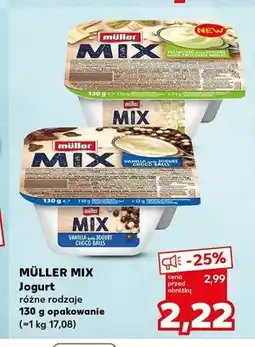 Kaufland Jogurt Müller Mix Vanilla Choco Balls oferta