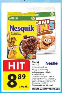 Intermarche Płatki Nestlé Lion Caramel & Chocolate oferta