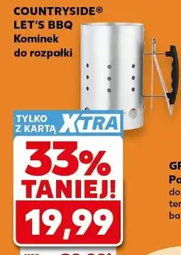 Kaufland Kominek do rozpałki COUNTRYSIDE LET'S BBQ wym. 19x30cm oferta
