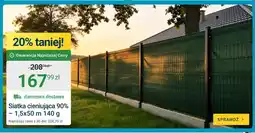 ERLI Siatka cieniująca 90% 1,5x50m oferta