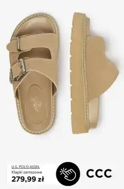 CCC Klapki zamszowe U.S. POLO ASSN oferta