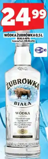 Topaz Żubrówka Wódka Biała oferta