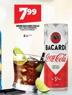 Topaz Bacardi Drink Coca-Cola z rumem oferta