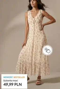 Sinsay Sukienka maxi oferta