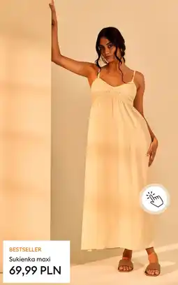 Sinsay Sukienka maxi oferta