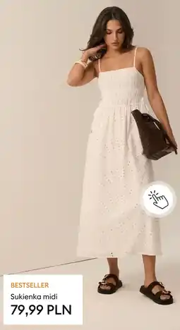 Sinsay Sukienka midi oferta