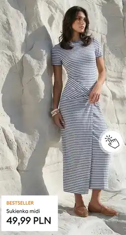 Sinsay Sukienka midi oferta
