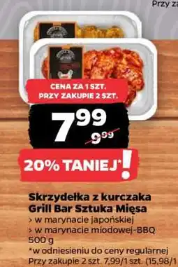 Netto Skrzydełka z kurczaka Grill Bar Sztuka Mięsa oferta