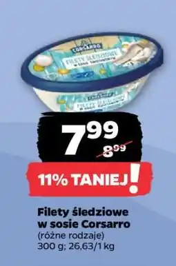 Netto Filety śledziowe w sosie Corsarro oferta