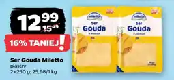 Netto Ser Gouda Miletto plastry oferta