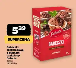 Netto Babeczki czekoladowe z płatkami czekolady Delecta oferta