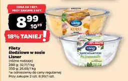Netto Filety śledziowe w sosie Lisner oferta
