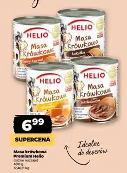 Netto Masa krówkowa premium Helio oferta