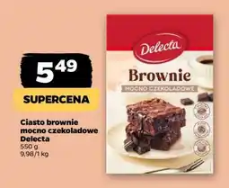 Netto Ciasto brownie mocno czekoladowe Delecta oferta