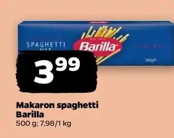 Netto Makaron spaghetti Barilla oferta