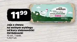Netto Jaja z chowu na wolnym wybiegu od kury zielononóżki Od Kokoszki oferta