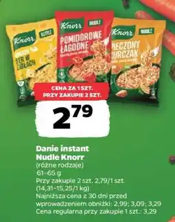 Netto Danie instant Nudle Knorr oferta
