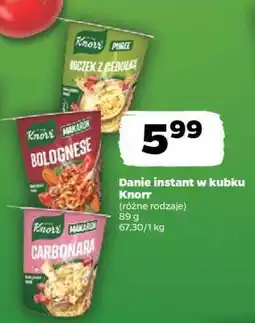 Netto Danie instant w kubku Knorr oferta
