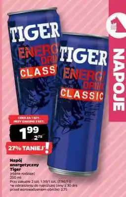 Netto Napój energetyczny Tiger oferta