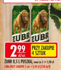 Sklepy Doroty Żubr puszka oferta