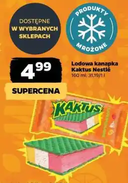 Netto Lodowa kanapka Kaktus Nestlé oferta