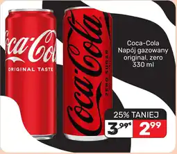 Biedronka Coca-Cola Napój gazowany original, zero oferta