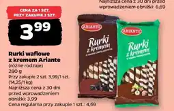Netto Rurki waflowe z kremem Ariante oferta