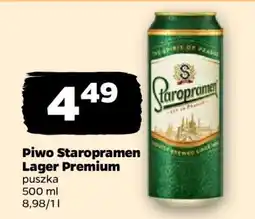 Netto Piwo Staropramen Lager Premium oferta