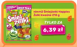 Biedronka nimm2 Śmiejżelki Happies Żelki kwaśne oferta