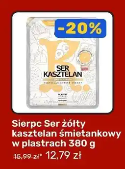 Biedronka Sierpc Ser żółty kasztelan śmietankowy w plastrach oferta