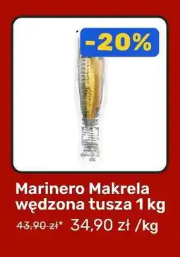 Biedronka Marinero Makrela wędzona tusza 1 kg oferta