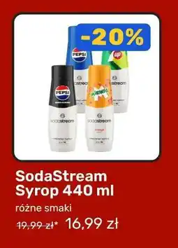 Biedronka SodaStream Syrop oferta