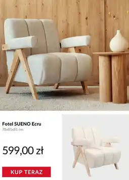 Homla Fotel sueno Ecru oferta